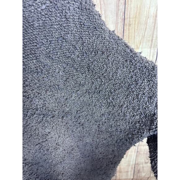 Free People Oversized Boucle Knit Wide Sleeved Brown Sweater Women's Size L - Picture 2 of 5